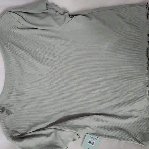 Rebel Sky Sage Green Short Sleeve Tee - Picture 6 of 6